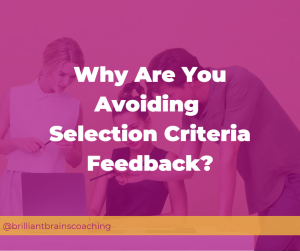 Why are you avoiding applicaiton feedback