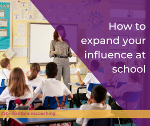 Teacher in classroom expand influence