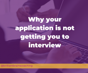 Why your application is not getting you to interivew on purple background