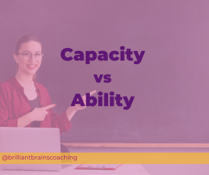 Capacity vs Ability to Lead